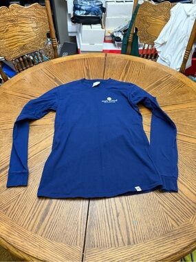 Simply Southern Navy Long-Sleeve Crewneck Tee